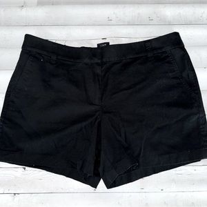 JCrew Factory Women’s 5” shorts, size 12 black